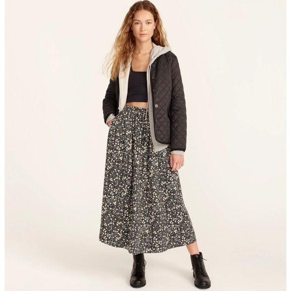 J. Crew Quilted Puffer Lady Jacket with PrimaLoft Black - Picture 5 of 11